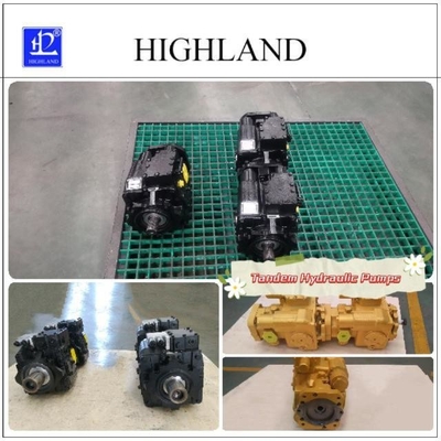 HPV70 Harvester Hydraulic Pumps Black Or Blue Color Manual Loading Mode