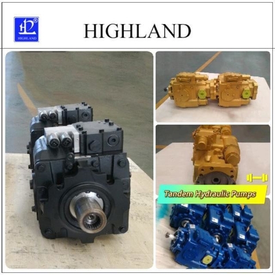 HPV70 Harvester Hydraulic Pumps Black Or Blue Color Manual Loading Mode
