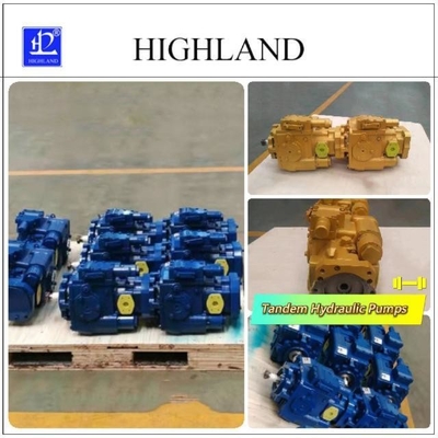 Cotton Harvester Tandem Hydraulic Pumps For Hydraulic System Components