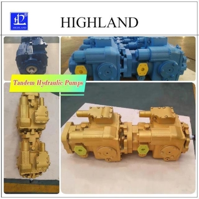 Cotton Harvester Tandem Hydraulic Pumps For Hydraulic System Components