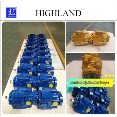 High Quality Agricultural Machinery Tandem Hydraulic Pumps Cast Iron Overload Test