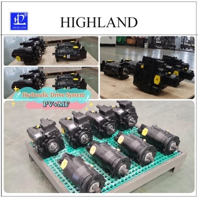 Hydraulic Oil Automatic Pump Cast Iron Axial Piston Drive Components