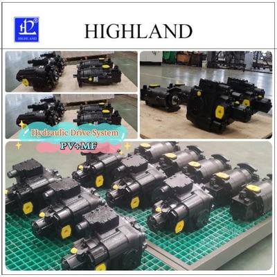 Harvester Hydraulic Drive System Hydraulic Control Axial Piston Pump Automatic