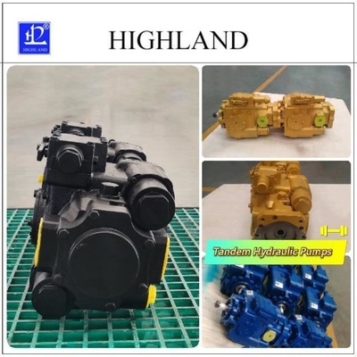 Highly Durable Combine Harvester Hydraulic Tandem Pump