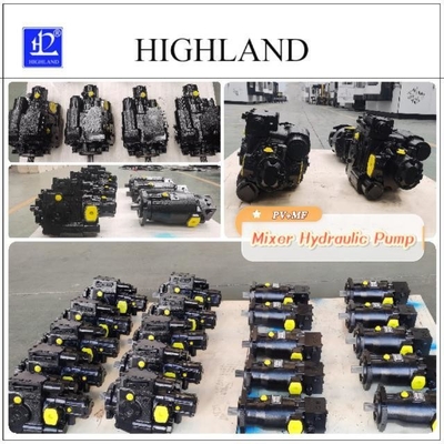 Hydraulic Oil Medium Mixer Truck Hydraulic Pump With Rated Pressure 35Mpa