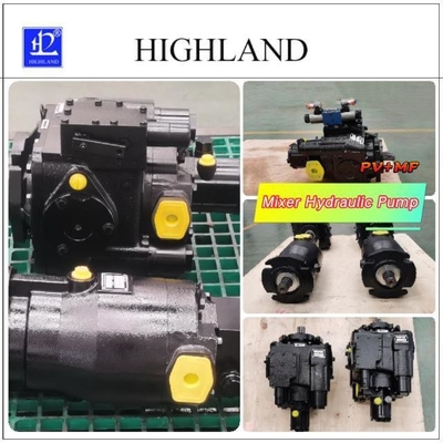Hydraulic Oil Medium Mixer Truck Hydraulic Pump With Rated Pressure 35Mpa