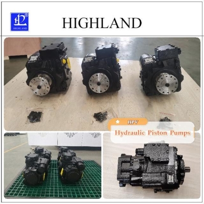 Cast Iron Hydraulic Piston Pump Black Color Hydraulic System Construction Machinery Component