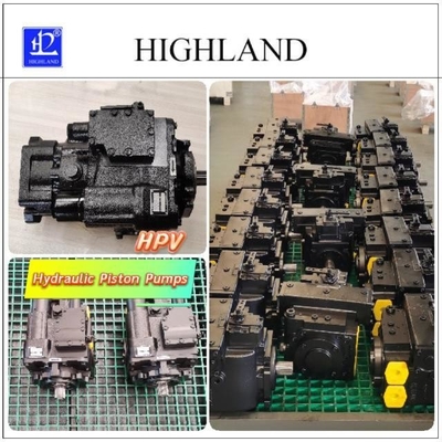 Cast Iron Hydraulic Piston Pump Black Color Hydraulic System Construction Machinery Component