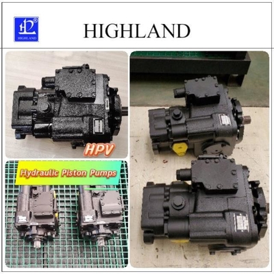 Variable Displacement Axial Piston Pump Black Cast Iron Hydraulic Source Power