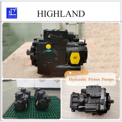 Black Color Closed Loop Axial Hydraulic Piston Pumps 42Mpa Max Pressure