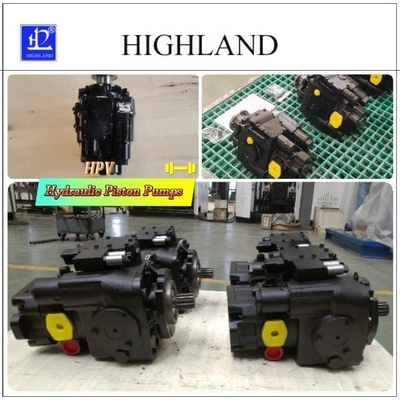 Black Color Closed Loop Axial Hydraulic Piston Pumps 42Mpa Max Pressure