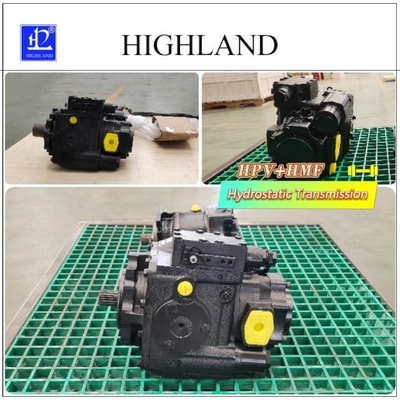 Efficient Hydrostatic Transmission Simple Layout Hydraulic Components For Agricultural Machinery