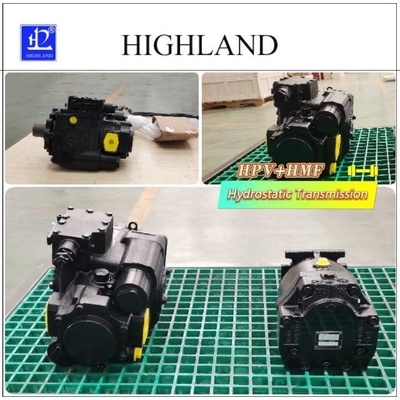 Efficient Hydrostatic Transmission Simple Layout Hydraulic Components For Agricultural Machinery