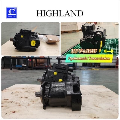 Cast Iron Hydraulic Drive Hydrostatic Transmission For Simple Manual Loading