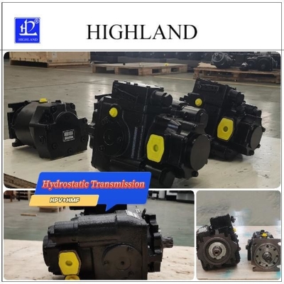 Cast Iron Hydraulic Drive Hydrostatic Transmission For Simple Manual Loading
