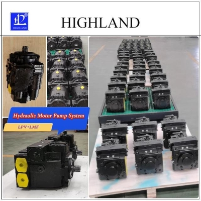 Cast Iron Hydraulic Motor Pump System with Manually Controlled