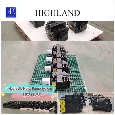 97% Efficiency Cast Iron Hydraulic Motor Pump for Construction Machinery
