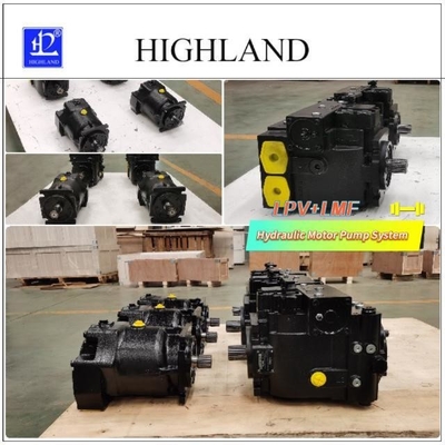 97% Efficiency Cast Iron Hydraulic Motor Pump for Construction Machinery