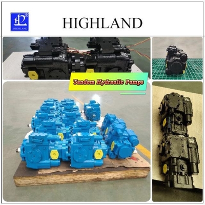 Cast Iron Tandem Hydraulic Pumps with Long Service Life