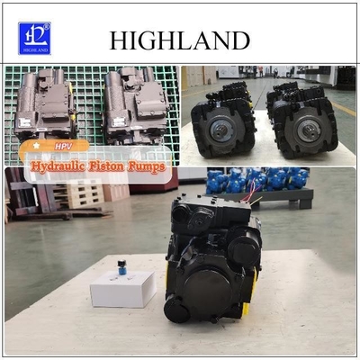 35Mpa Rated Pressure Black Hydraulic Piston Pump for Closed Loop Axial Piston Pump