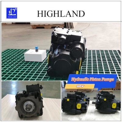 35Mpa Rated Pressure Black Hydraulic Piston Pump for Closed Loop Axial Piston Pump