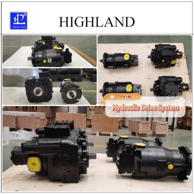 Cast Iron Axial Piston Pump Hydraulic Transmission System Manufacturer For Harvester