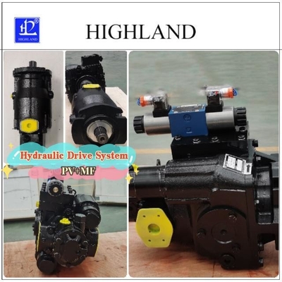 Cast Iron Axial Piston Pump Hydraulic Transmission System Manufacturer For Harvester