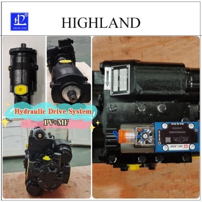 Advanced Axial Piston Pump Harvester Drive System With Worldwide Availability In Hydraulic Components