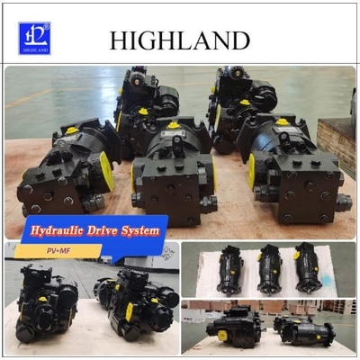 Advanced Axial Piston Pump Harvester Drive System With Worldwide Availability In Hydraulic Components