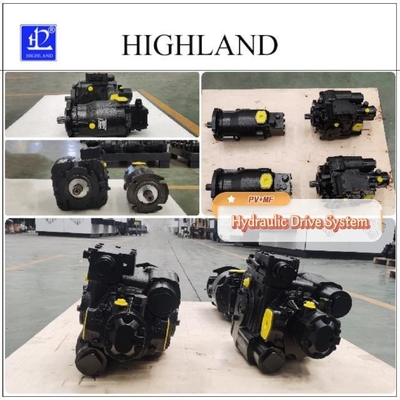 Advanced Axial Piston Pump Harvester Drive System With Worldwide Availability In Hydraulic Components