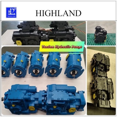 Swash Plate Design Tandem Hydraulic Pumps For Versatile Applications