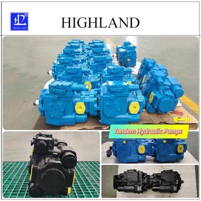 Swash Plate Design Tandem Hydraulic Pumps For Versatile Applications