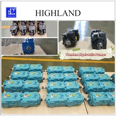 Swash Plate Design Tandem Hydraulic Pumps For Versatile Applications