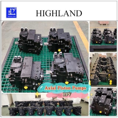 Manual And Hydraulic Control Options Available For Axial Piston Pumps