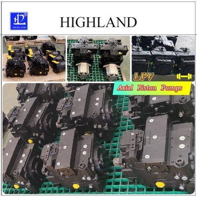 Manual And Hydraulic Control Options Available For Axial Piston Pumps