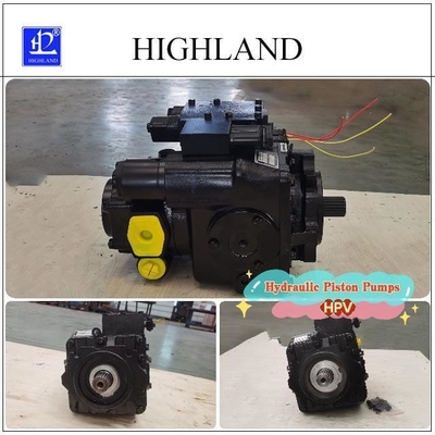 Cast Iron Hydraulic Piston Pump High Pressure Variable Displacement Axial Structure