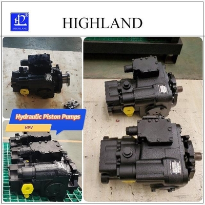 Cast Iron Hydraulic Piston Pump High Pressure Variable Displacement Axial Structure