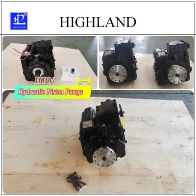 High Pressure 42Mpa Cast Iron Black Hydraulic Piston Pump Closed Loop System
