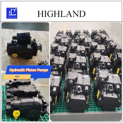 High Pressure 42Mpa Cast Iron Black Hydraulic Piston Pump Closed Loop System