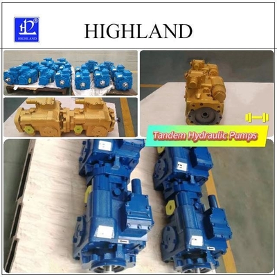 Versatile Tandem Hydraulic Pumps For Closed Circuit Industrial Applications