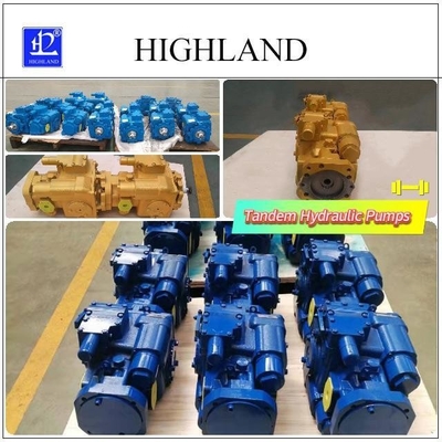 Robust Tandem Hydraulic Pumps For Demanding Industrial Environments