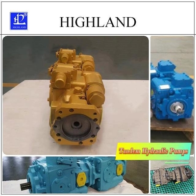Closed Circuit Tandem Hydraulic Pumps For High Pressure Applications