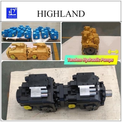 Closed Circuit Tandem Hydraulic Pumps For High Pressure Applications