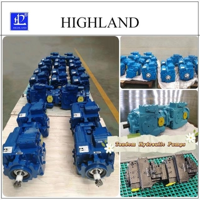 Closed Circuit Tandem Hydraulic Pumps For High Pressure Applications