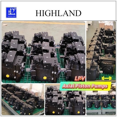 Hydraulic Axial Piston Pumps With Charging Oil Pump For Smooth Operations