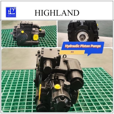 Black Cast Iron Variable Displacement High Pressure Hydraulic Piston Pumps With Closed Loop System