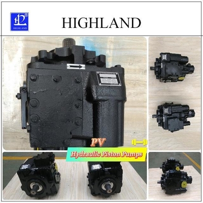 Black Cast Iron Variable Displacement High Pressure Hydraulic Piston Pumps With Closed Loop System