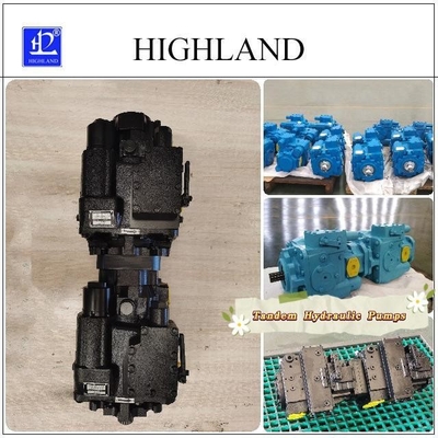 Swash Plate Design Tandem Hydraulic Pumps for Smooth Operation