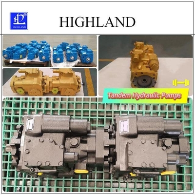 Power and Precision Combined Tandem Hydraulic Pumps for Industrial