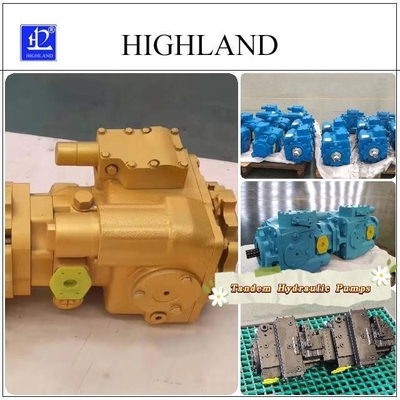 Stable and Powerful Tandem Hydraulic Pumps for Industrial Applications